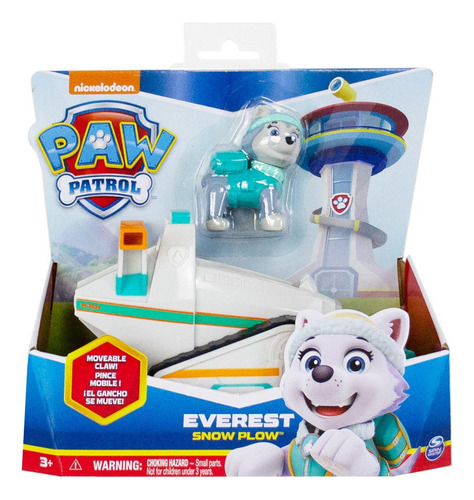 Boneco Com Veículo Patrulha Canina Everest Snow Plow 2726 Sunny