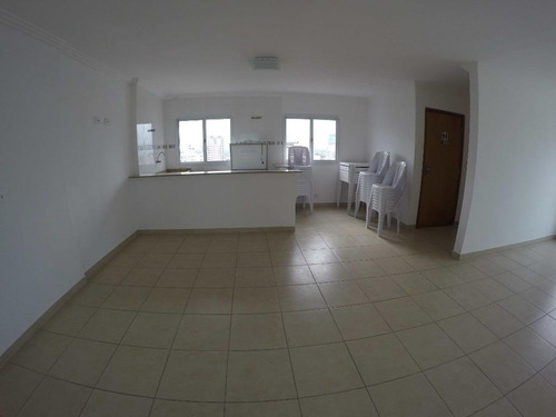 Apartamento Planejado Próximo Da Praia Com 2 Dormitórios E 2 Vagas À Venda, 86 M² Por R$ 350.000 - Vila Guilhermina - Praia Grande/sp - Ap3545