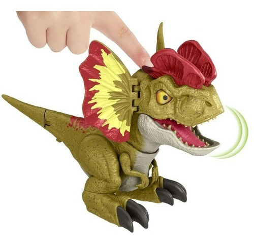 Jurassic World Uncaged Rowdy Roars Dilophosaurus