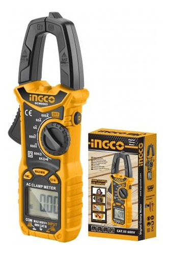 Pinza Amperimetrica Tester Multimetro Ingco Dcm6003 Mf Shop
