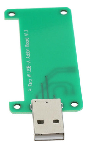 Para Placa Complementar Raspberry Pi Zero W Usb-a Com Capa