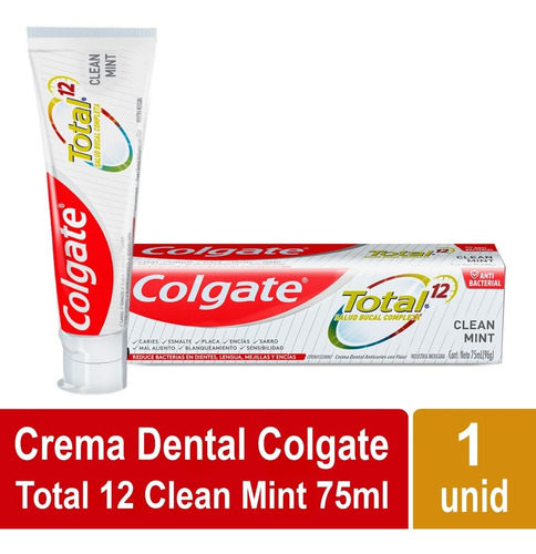 Crema Dental Colgate Total 12 - mL a $128