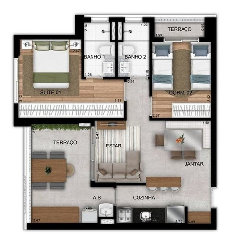 Imagem 8 de 12 de Apartamento Residencial Para Venda, Saúde, São Paulo - Ap7967. - Ap7967-inc