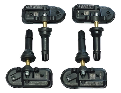 4 Piezas Nuevo Oem Neumático Presión Sensor Tpms Para 2014 D