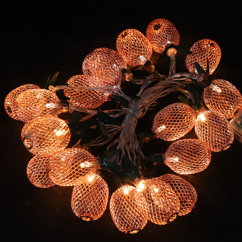 Cadena De Luces Colgantes Con Forma De Piña