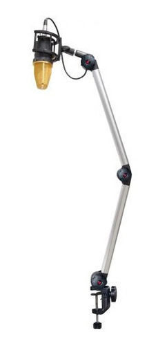 Soporte Brazo Microfono Condenser Alctron Ma614 Silver Cuota