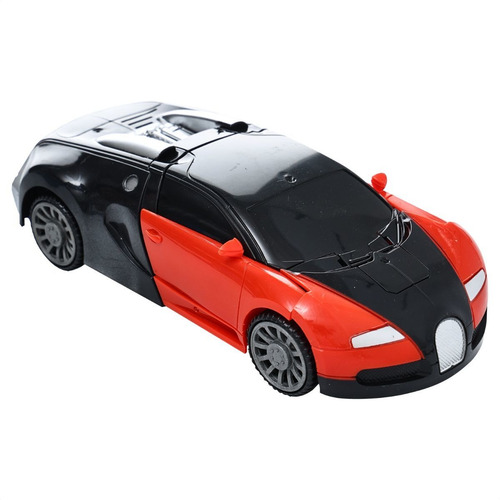 Carrinho Bate E Volta Com Sons E Luzes Transforma Em Robô