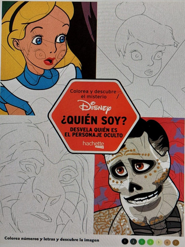 Libro Disney Colorea Y Descubre El Misterio