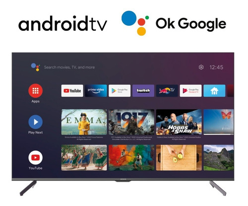 Imagen 1 de 5 de Smart Tv Televisor 43 Pulgadas Aiwa Fhd Android Wifi Netflix