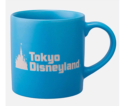 Taza (mug) Tokyo Disneyland (celeste). Súper Exclusiva!