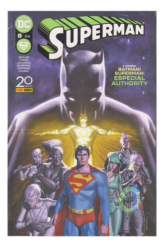 Superman Volume 8 Dc Comics Edição Especial Panini