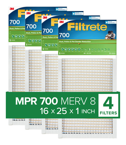 Filtrete Filtro De Aire Para Horno De Ca De 16 X 25 X 1, Mer