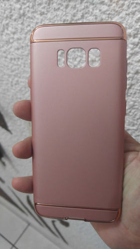 Funda Protector Compatible Sam S8 Plus Rosa Envio Gratis