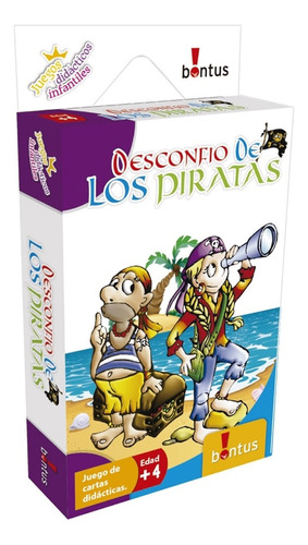 Juego De Cartas De Memoria Desconfio De Los Piratas Bontus