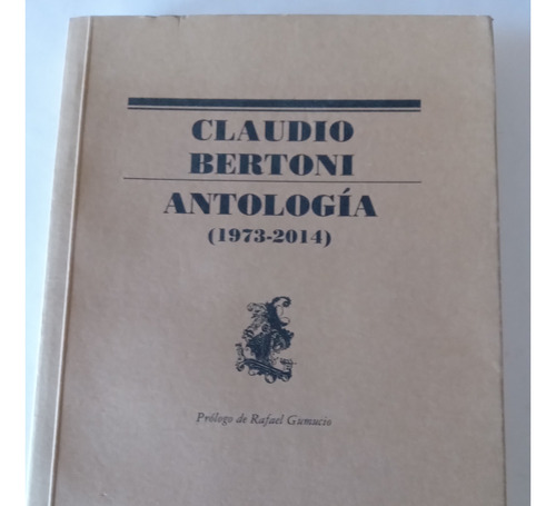 Libro  Antologia /   Claudio Bertoni