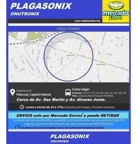 Imagen 9 de 10 de Inversor Conversor 500w 12v Cc A 220v Ca Plagasonix