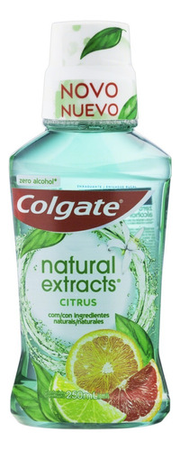 Enxaguante bucal Colgate Natural Extracts Citrus 1 Litro citrus 250 ml