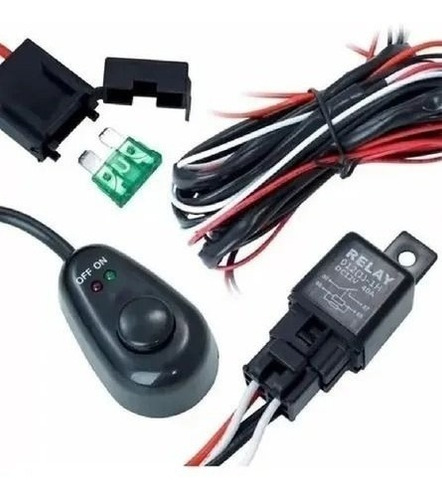 Set 2 Foco Luz Led + Switche On Off Amarok