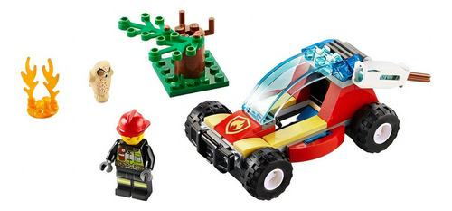 Kit De Construcción Lego City Incendio En El Bosque 60247