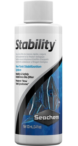 Bacterias Biológicas Filtración Stability Seachem 100ml 