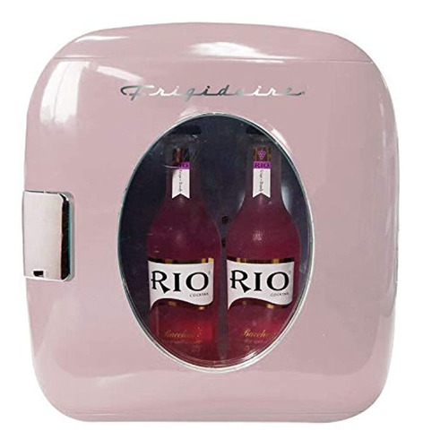 Mini Nevera Personal Portátil (12 Latas), Color Rosa