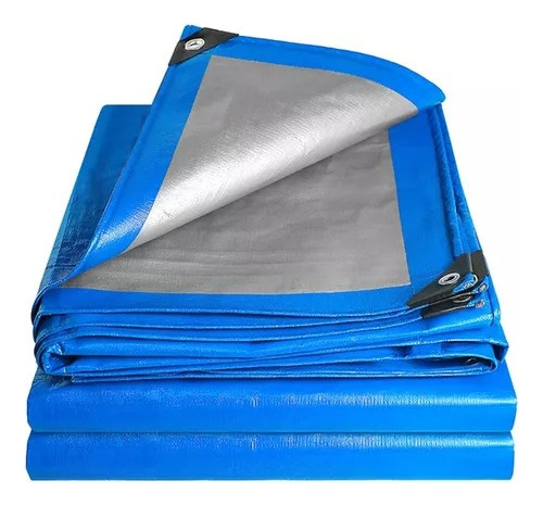 Lona Multiuso Impermeable Doble Cara 5x5m Cobertor Auto Told
