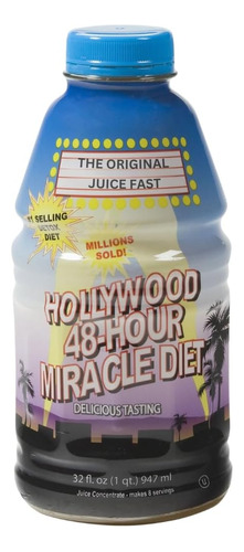 Botellas De Dieta Milagrosa De 48 Horas De Hollywood, 32 Fl