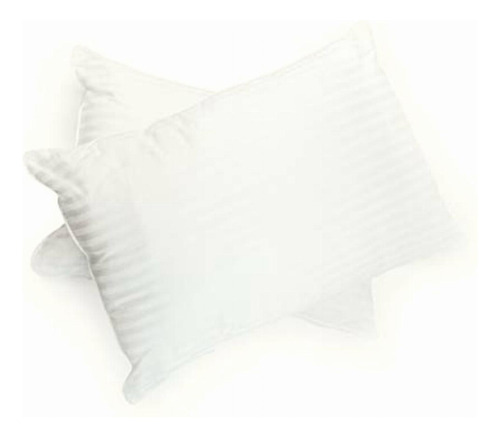 Spring Air Paquete De 2 Almohadas 100% Algodón Estándar