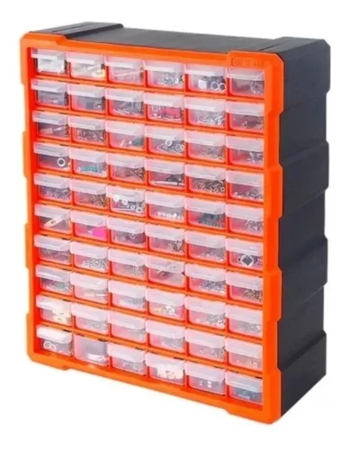 6 Táper Cajas Organizadoras Multiuso 20x15x9cm