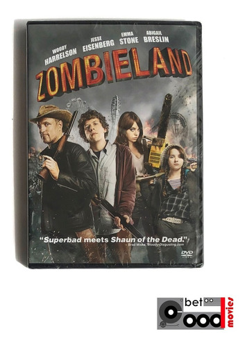 Dvd Película Zombieland ( Tierra De Zombies) / Nueva Sellada