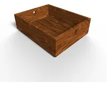 Comprar Bandeja Alta De Madera Para Desayuno Buffet Exhibidora 