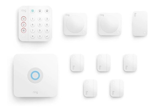 Ring Alarm  Sistema De Seguridad Inalámbrica 2da Gen 10 Pz