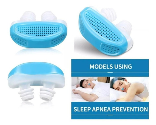 Imagem 1 de 10 de Aparelho Respiratório Nasal Nariz Anti-ronco Importado