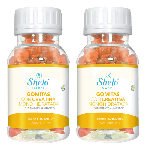 2 Gomitas Con Creatina Monohidratada/ Rendimiento + Regalo