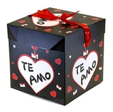 1 Caja Sorpresa Regalo Te Amo/ Amor/ Madre/ Enamorados/ Love