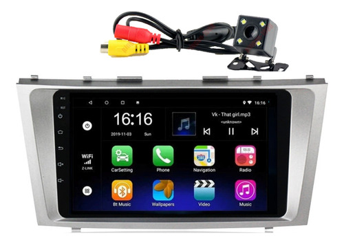 Autoestereo Carplay Android Toyota Camry Wifi 07-11 Y Camara