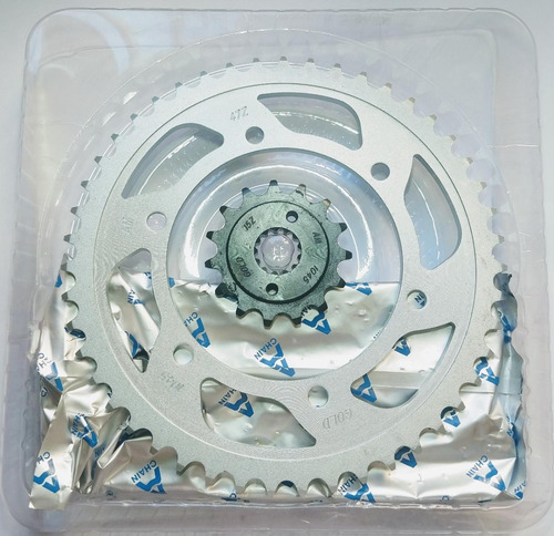 Kit Relação Kmc Com Retentor Honda Xlv 700 16/47