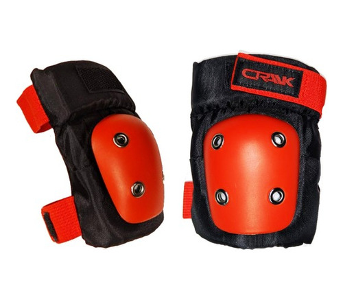 Protecciones Crank Rodillera Y Codera | Red/black