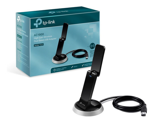 Imagen 1 de 10 de Placa Wifi Tp Link Wireless Archer T9uh 1900 Usb 3.0 Cuotas