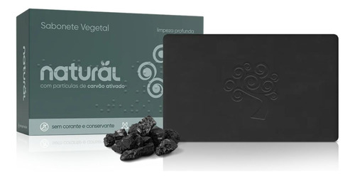 Sabonete Suavetex Natural Com Particulas Carvão Ativo 80gr