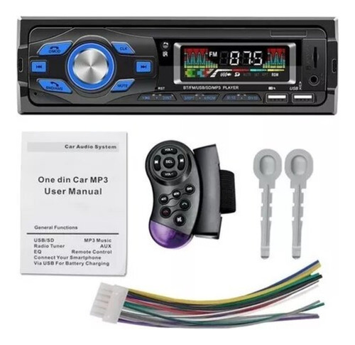 Reproductor  De Carro Con Control Inalámbrico Car Mp3 Player