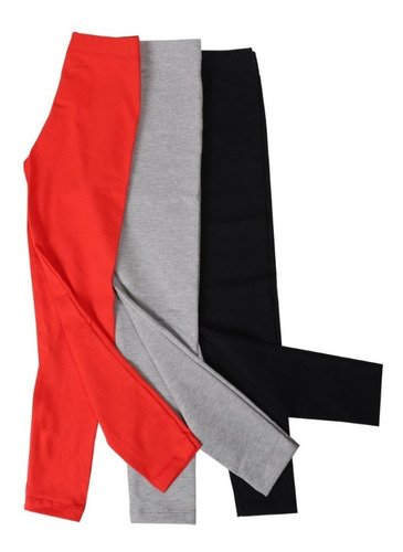 Combo 4 Calça Legging Infantil Legguing Calça Legging Ata