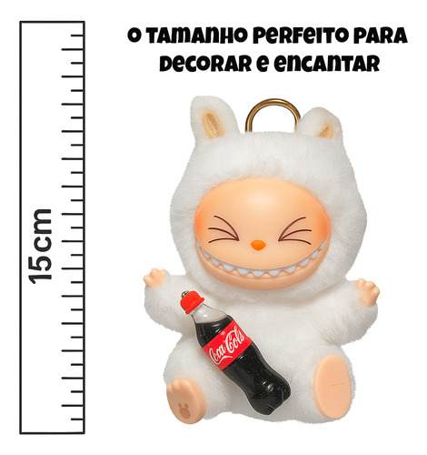 Boneco Labubu X Coca-cola Pop Mart Edição Limitada