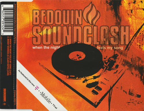 Bedouin Soundclash When The Night Feels My Song Cd Single Uk