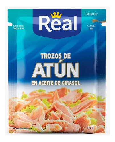 Real Trozos Atun - Sachet - Doypack - Pouch Aceite Girasol