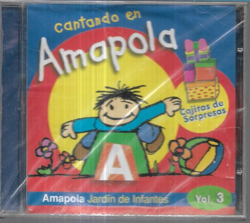 Adriana Szuster Album Cantando En Amapola Vol.3 Cd Sellado