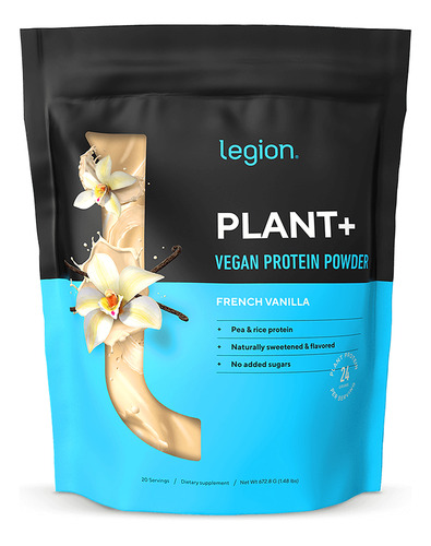 Legion Plant+ Proteina Vegana A Base De Plantas 20 Servs Sfn