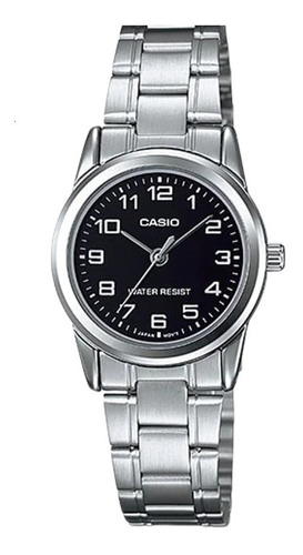 Reloj Casio Mujer Ltp-v001d-1b Lujoso Para Dama Original