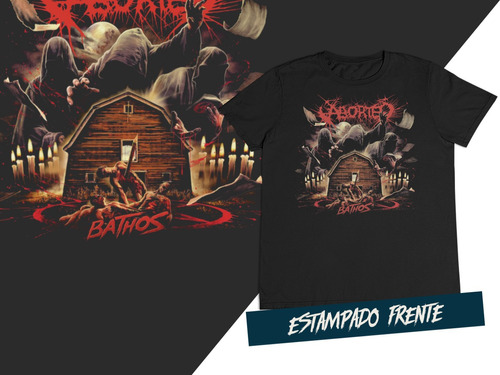 Camiseta Brutal Death Metal Deathgrind Aborted C2