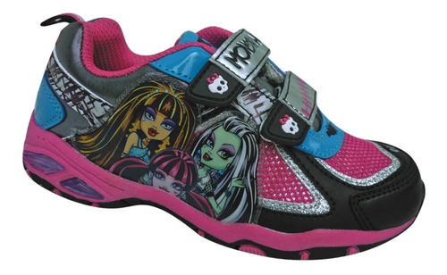 Zapatillas Monster High Con Luces Footy 751 Mundo Manias